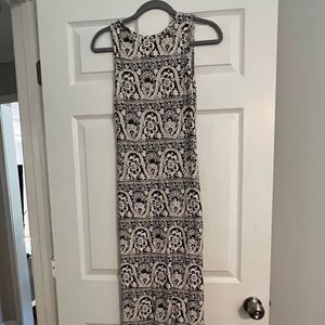 Novella royale open back maxi bodycon dress